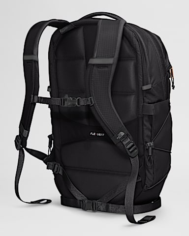 Womens Borealis Luxe Backpack  27L TNF TNF BlackBurnt Coral BACK