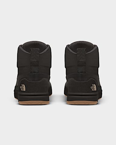 Mens Larimer Mid Waterproof Boots TNF TNF BlackVintage Khaki BACK