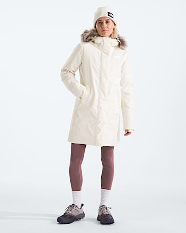 Womens Arctic Parka TNF White Dune Main