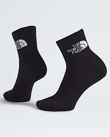 Multisport Cush Quarter Sock3P TNF BlackAssorted ALT1
