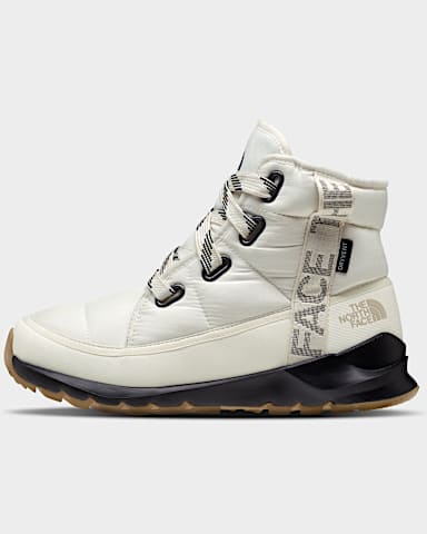 Bottes impermables ThermoBall Lace Up Luxe pour femmes TNF Blanc GardeniaNoir TNF HERO