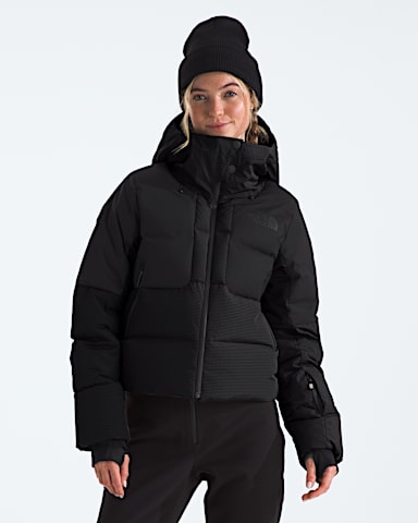 Veste en duvet crois Cold Spell pour femmes TNF Noir TNF HERO
