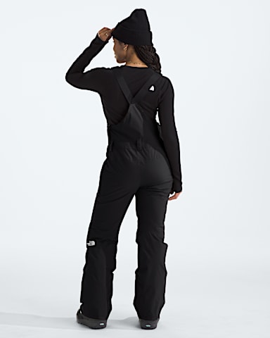 Womens Freedom Insulated Bibs TNF TNF Black BACK