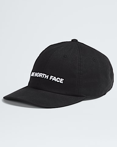 Roomy Norm Hat TNF TNF BlackWashedHorizontal Logo HERO