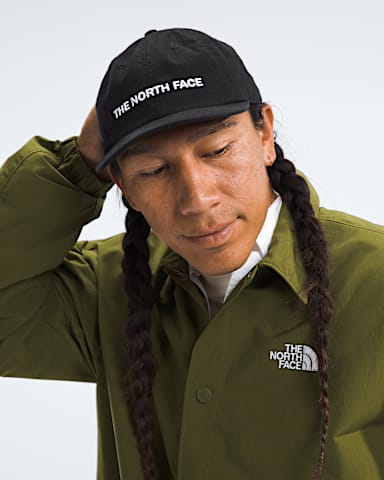 Roomy Norm Hat TNF TNF BlackWashedHorizontal Logo MODELBACK