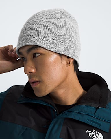 Jim Beanie TNF TNF Light Grey Heather MODELBACK