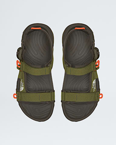 Mens Explore Camp Sandals TNF Forest OliveNew Taupe DETAILINSTEP