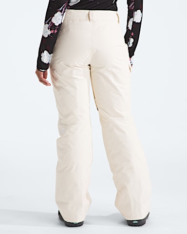 Womens Freedom Insulated Pants TNF White Dune BACK