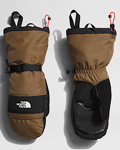 Mens Montana Ski Mitts TNF Utility Brown HERO