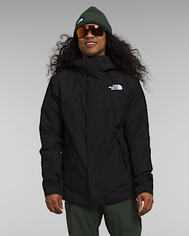 Mens Clement Triclimate Jacket TNF TNF BlackAsphalt Grey Main