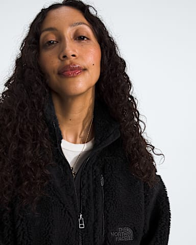 Womens Extreme Pile 2 Pullover TNF TNF Black HERO3