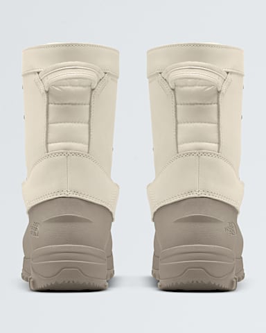 Womens Yukiona Mid Boots TNF White DuneSilver Grey BACK