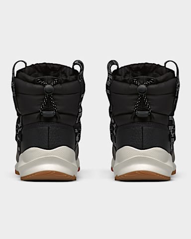 Bottes ThermoBall Lace Up impermables pour femmes TNF Noir TNFBlanc Gardenia BACK