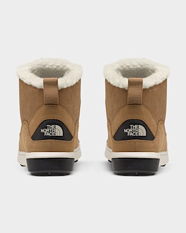 Womens Sierra Mid Lace Waterproof Boots TNF Almond ButterTNF Black BACK