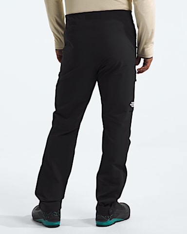 Mens Summit Series Chamlang Soft Shell Pants TNF TNF Black BACK