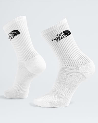 Multisport Cush Crew Sock3P TNF TNF White HERO