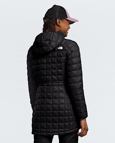 Womens ThermoBall Parka TNF TNF Black BACK