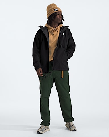 Mens Antora Rain Hoodie TNF TNF Black HERO2