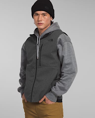 Mens Apex Bionic 3 Vest TNF TNF Dark Grey Heather HERO