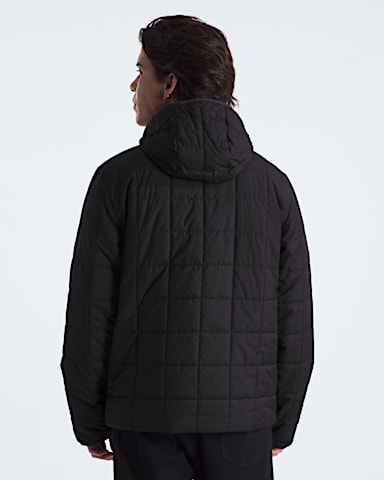 Mens Junction Insulated Hoodie TNF TNF Black BACK