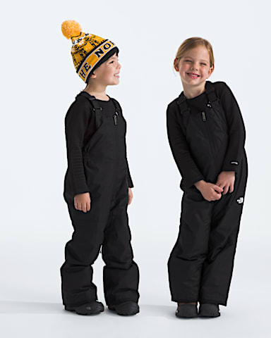 Kids Freedom Insulated Bibs TNF TNF Black Main