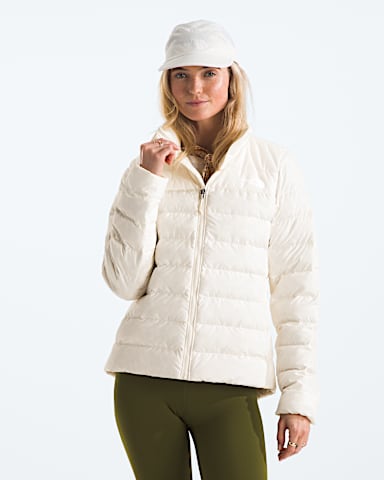 Womens Aconcagua 3 Jacket TNF White Dune Main