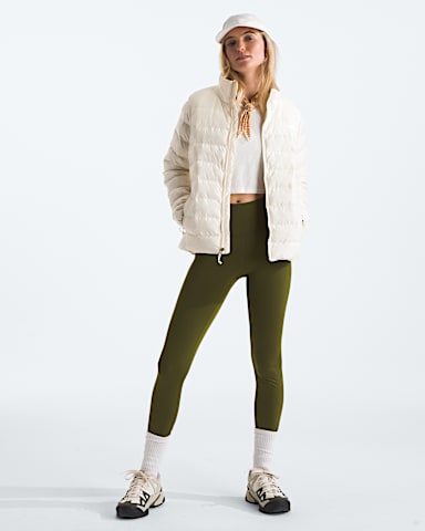 Womens Aconcagua 3 Jacket TNF White Dune HERO2