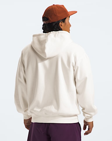 Mens Evolution Vintage Hoodie TNF White Dune BACK