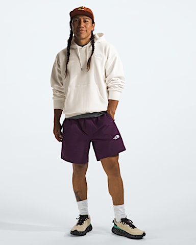 Mens Evolution Vintage Hoodie TNF White Dune HERO2