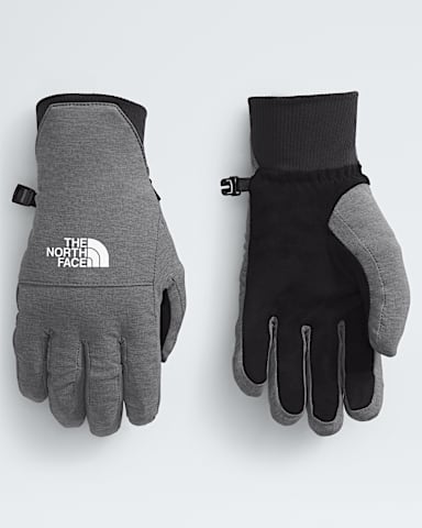 Womens Shelbe Raschel Etip Gloves TNF Smoked Pearl Heather HERO