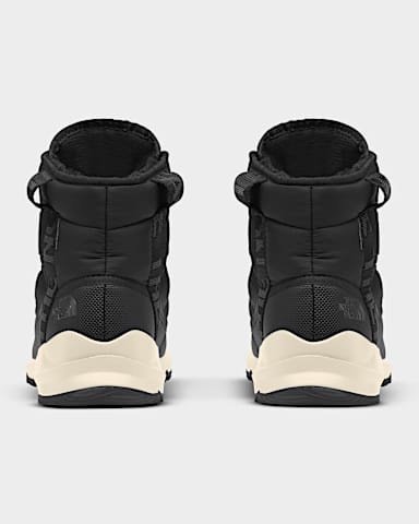 Bottes impermables ThermoBall Lace Up Luxe pour femmes TNF Noir TNFGris Asphalte BACK