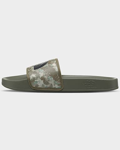 Mens Base Camp Slides III TNF Military Olive Stippled Camo PrintTNF Black HERO