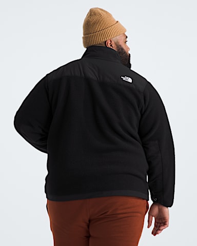Mens Big Retro Denali Jacket TNF TNF Black BACK