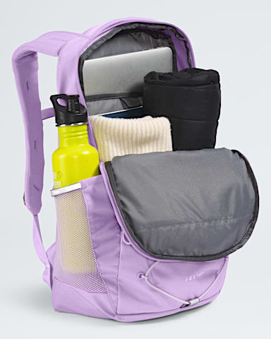 Womens Jester Backpack  27L TNF Lite LilacIcy LilacTNF White INT