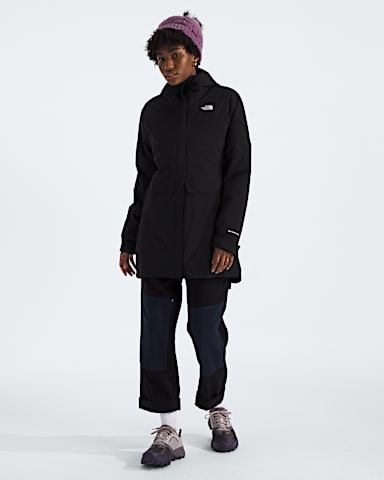 Womens DRYVENT Mono Triclimate Parka TNF TNF Black Main