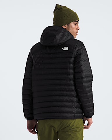 Mens Terra Peak Hoodie TNF TNF Black BACK