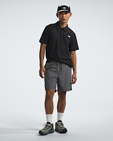 Mens Adventure Polo TNF TNF Black HERO2
