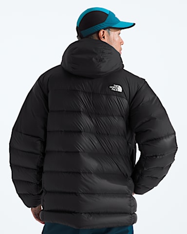 Mens Kalix Down Hoodie TNF TNF Black BACK