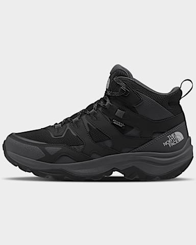Mens Hedgehog 3 Mid Waterproof Boots TNF TNF BlackAsphalt Grey HERO