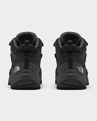 Mens Hedgehog 3 Mid Waterproof Boots TNF TNF BlackAsphalt Grey BACK