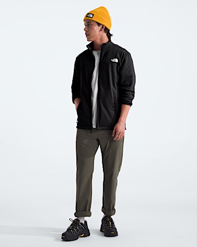 Veste en molleton Cedar Trail Grid  fermeture clair intgrale pour hommes TNF Noir TNF HERO2