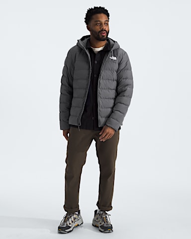 Chandail capuchon Aconcagua 3 pour hommes TNF Perle Fumee HERO2