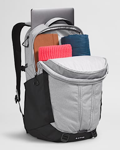 Sac dos Surge TNF Bruyere Foncee Gris FonduNoir TNF INT