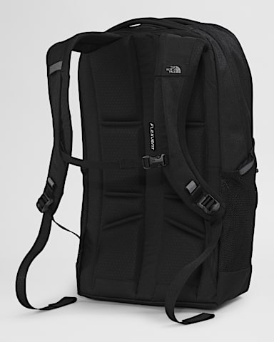 Womens Jester Luxe Backpack  27L TNF TNF Black HeatherBurnt Coral Metallic BACK