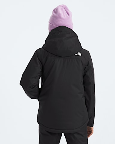 Girls Freedom Insulated Jacket TNF TNF Black BACK