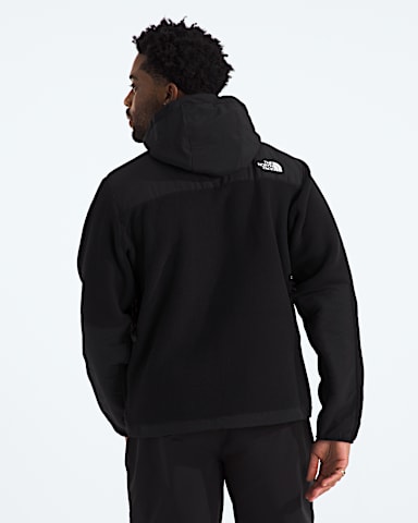 Chandail capuche Retro Denali pour hommes TNF TNF Noir BACK