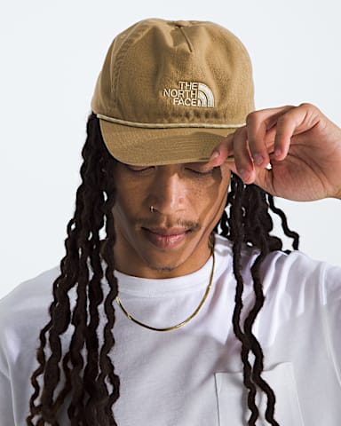 Norm 5Panel Hat TNF Khaki StoneGravel MODELBACK