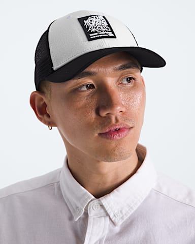 Casquette imprim Mudder Trucker TNF Blanc TNFNoir TNF MODELBACK