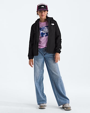 Manteau impermable Warm Antora pour filles TNF Noir TNFNoir TNF HERO2