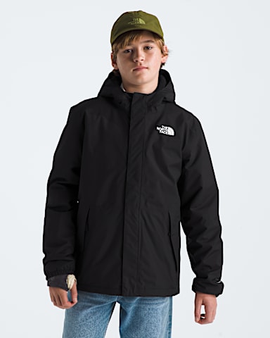 Boys Warm Antora Rain Jacket TNF TNF BlackTNF Black HERO